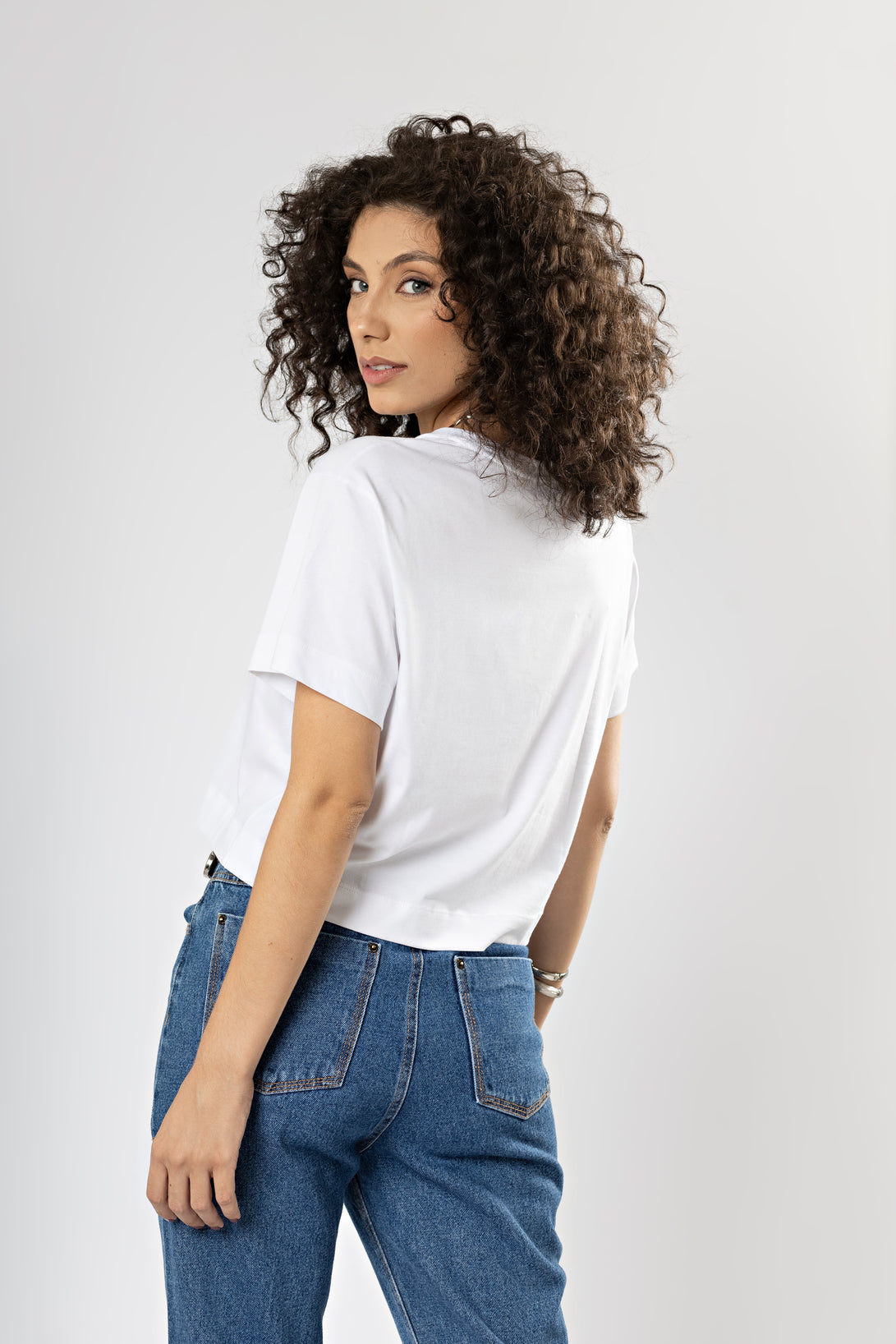 Camiseta Básica Easy Gola V Algodão Egípcio