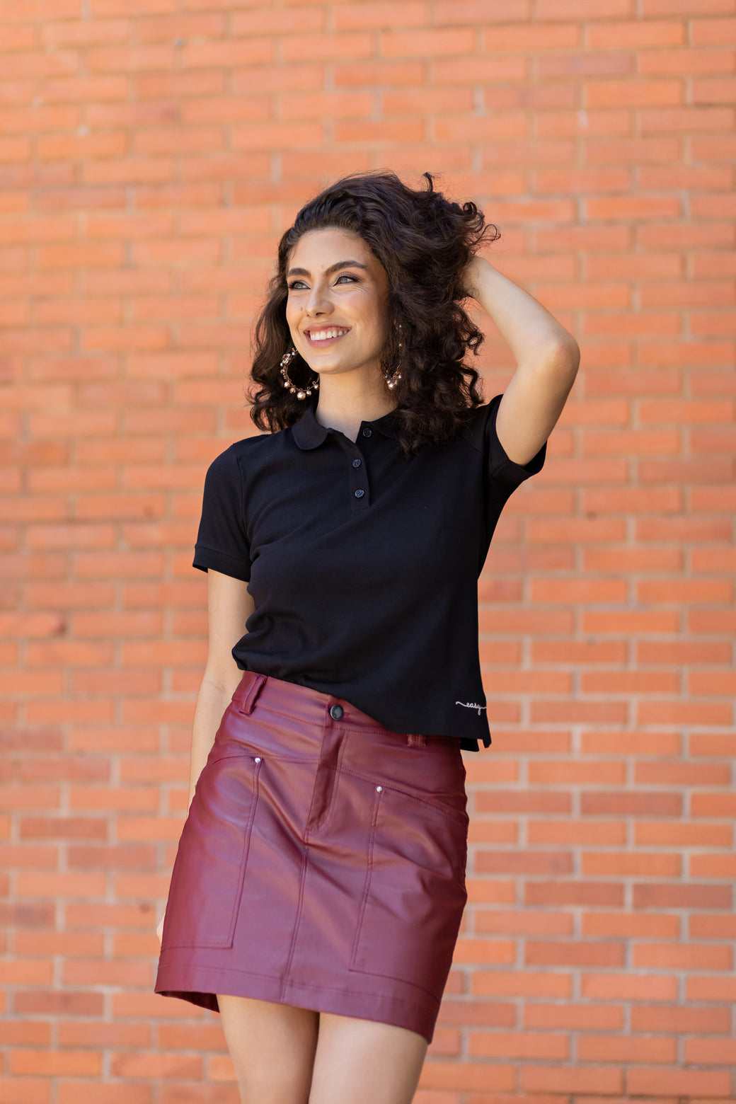 Camiseta Easy Gola Polo Suedine de Algodão Egípcio