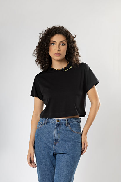 Camiseta Básica Easy Gola Redonda Algodão Egípcio