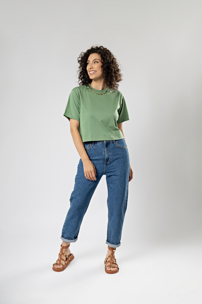 Camiseta Básica Easy Gola Redonda Algodão Egípcio