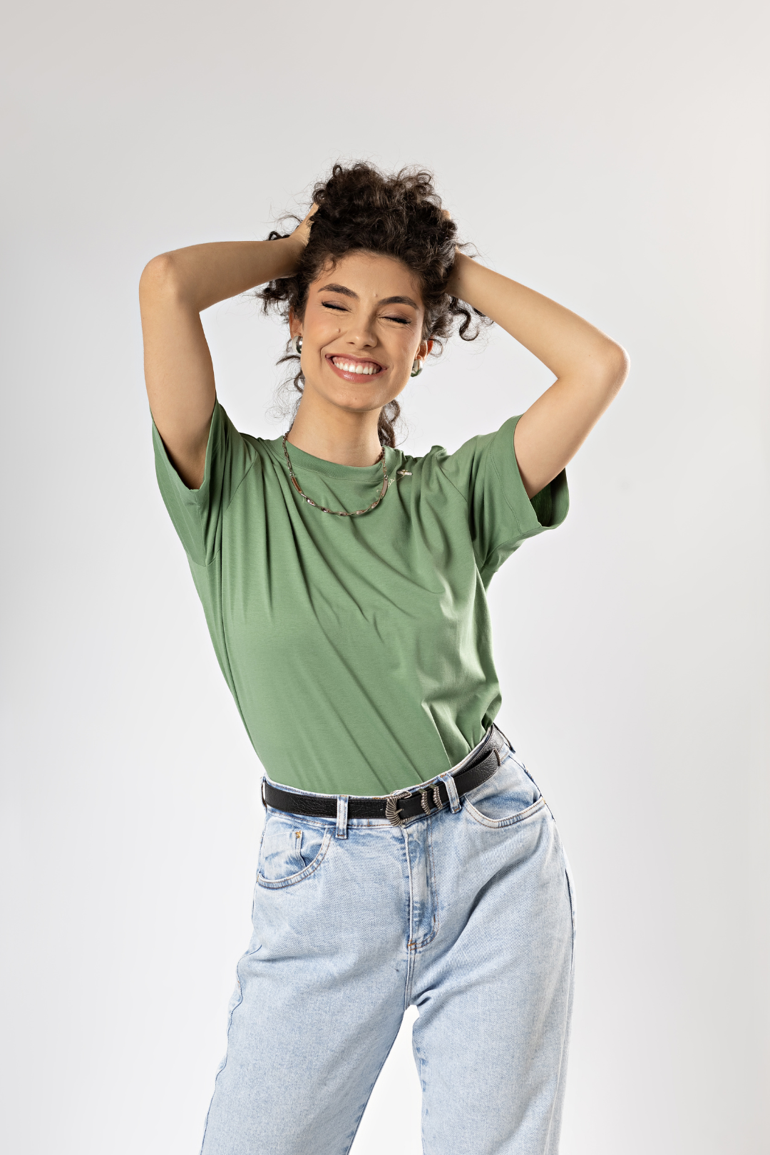 Camiseta Básica Easy Gola Redonda Algodão Egípcio