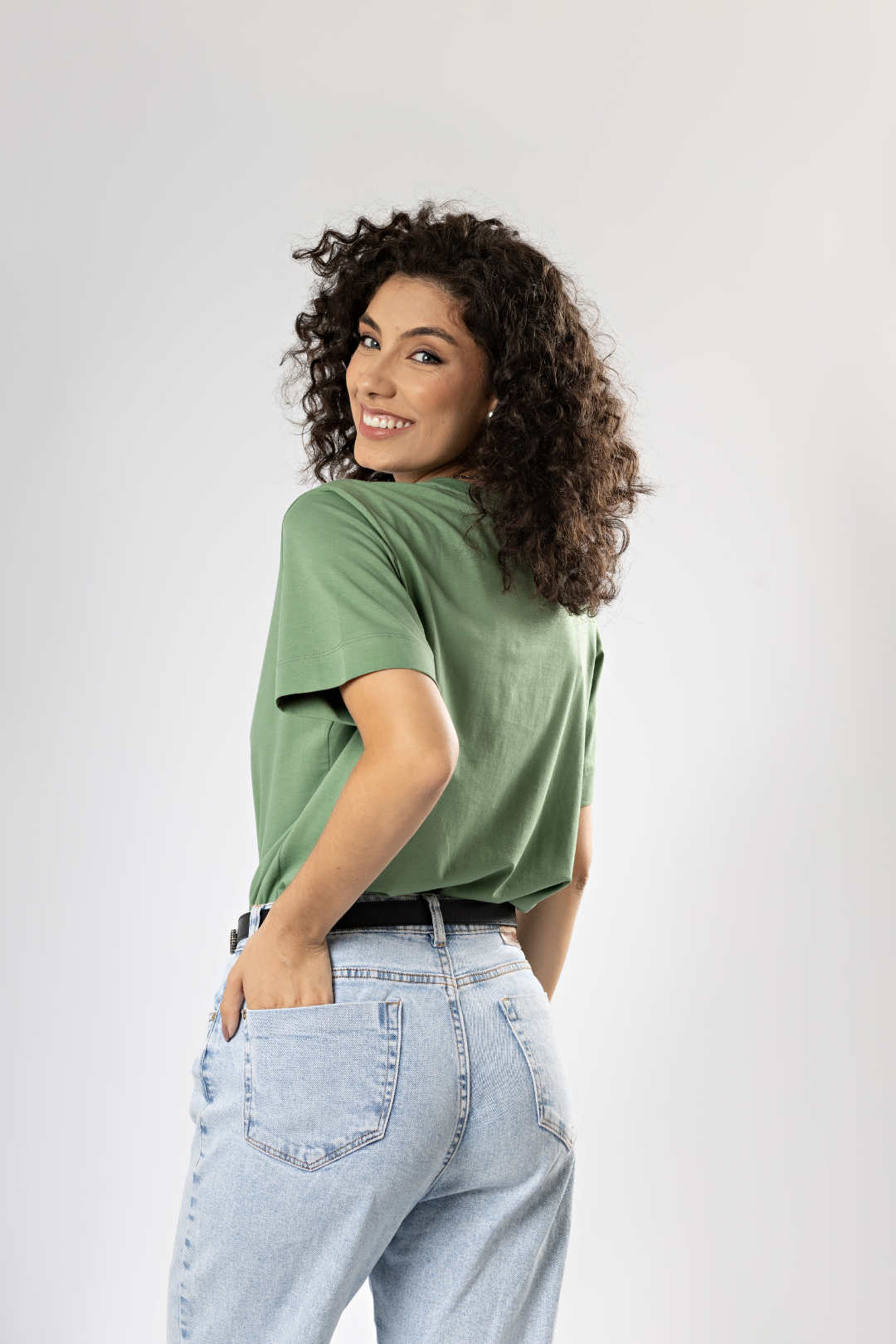 Camiseta Básica Easy Gola Redonda Algodão Egípcio