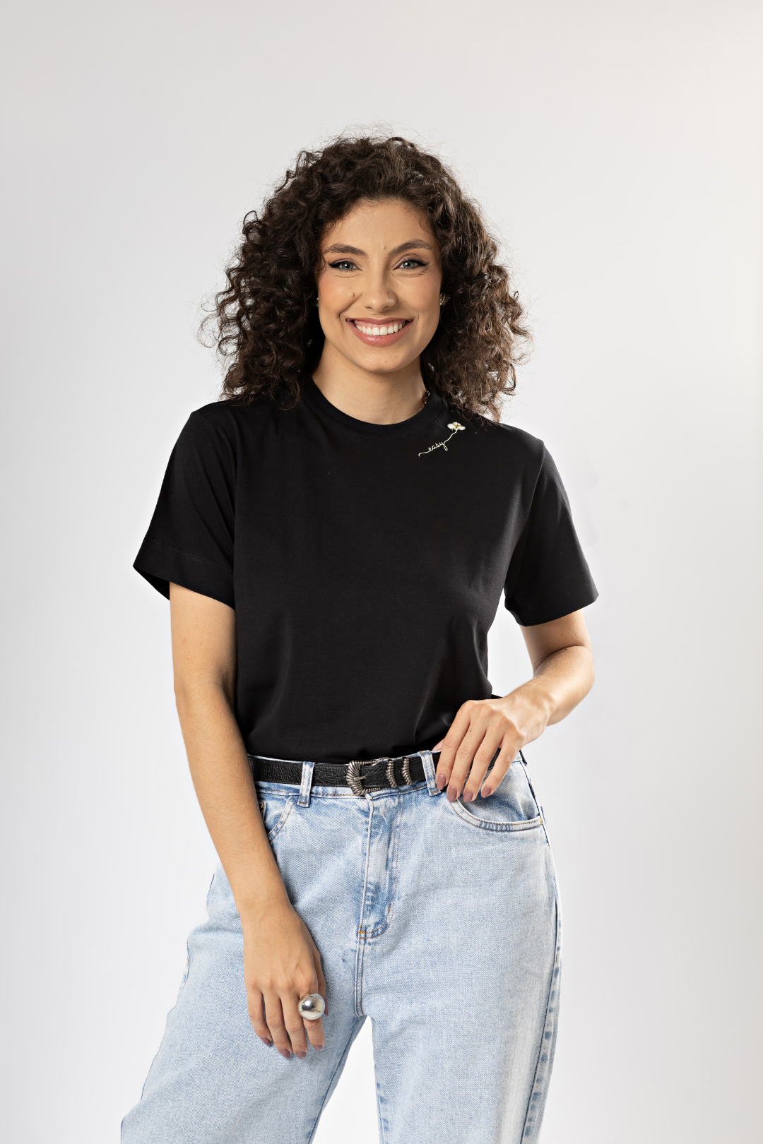 Camiseta Básica Easy Gola Redonda Algodão Egípcio