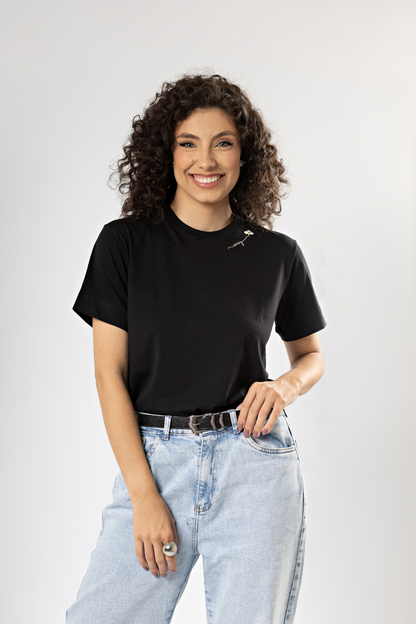 Camiseta Básica Easy Gola Redonda Algodão Egípcio